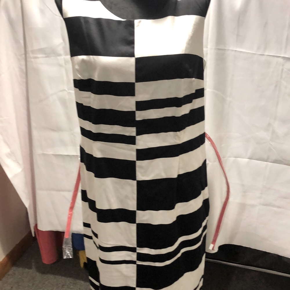 Black and white dress